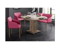 my home Sitzbank, Breite 106 cm pink Sitzbank Polsterbänke Sitzbänke Stühle
