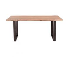 Esstisch CALABRIA, beige, antik gewischt / Akaziefarben