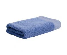 Möve Handtücher Iconic Uni, (1 St.), mit Schlauchsaum blau Handtuch Badetücher