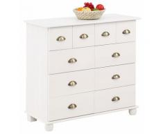 Home affaire Kommode Anoushka, wahlweise mit 5, 10, 12 oder 15 Schubladen weiß Schubladenkommoden Kommoden Sideboards