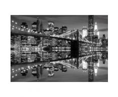 Fototapete New York, schwarz, schwarz-grau