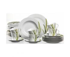 Ritzenhoff & Breker Kombiservice Aveda, (Set, 30 tlg.), Spülmaschinengeeignet weiß Geschirr-Sets Geschirr, Porzellan Tischaccessoires Haushaltswaren