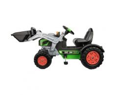 BIG Trettraktor BIG-Jim-Turbo, BxTxH: 109x52x47 cm grün Kinder Ab 3-5 Jahren Altersempfehlung