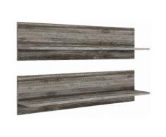 HELD MÖBEL Wandboard Samos, 100 cm breit grau Wandboards Wandkonsolen Regale Kleinmöbel