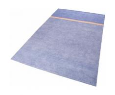 Teppich Calippo Kelim Esprit rechteckig Höhe 6 mm handgewebt, blau, blau