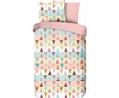 Kinderbettwäsche »Happy«, good morning, bunt, Neutral, multi