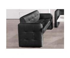 exxpo - sofa fashion 2-Sitzer Barista, mit Rückenlehne schwarz Einzelsofas Sofas Couches Wohnzimmer