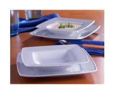 van Well Tafelservice "Classico" (12-teilig), weiß, Neutral, weiß