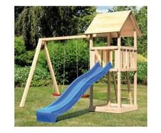 ABUKI Spielturm Rosie C, BxTxH: 382x185x291 cm beige Kinder Outdoor-Spielzeug