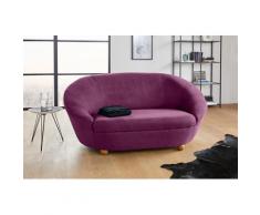 LOOKS by Wolfgang Joop Sofa LooksIV, Rundsofa, in vielen frischen Farben wählbar lila Sofas und Couches Möbel mit Aufbauservice