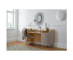 andas Schreibtisch Dagny, Design by Morten Georgsen, auch als Schminktisch oder Konsolentisch geeignet beige Schreibtische Bürotische und Büromöbel