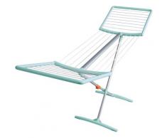 Juwel Wäscheständer Fashion Dry, grau, türkis-grau