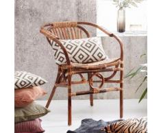 SIT Rattanstuhl Vintage braun Rattanstühle Stühle Sitzbänke