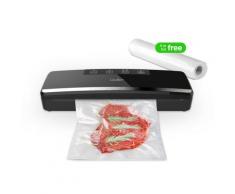 Lauben Vakuumierer Vacuum Sealer VS01, mit praktischen Funktionen silberfarben Aufbewahrung Küchenhelfer Haushaltswaren