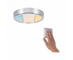 Paulmann LED Deckenleuchte Panel Aviar rund WhiteSwitch IP44 220mm 13W 2.700K Chrom, 1 St., Tageslichtweiß silberfarben LED-Lampen LED-Leuchten SOFORT LIEFERBARE Lampen Leuchten