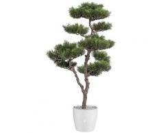 Creativ green Kunstbaum Bonsai Zeder (1 Stück) grün Künstliche Zimmerpflanzen Kunstpflanzen Wohnaccessoires