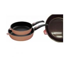 KING Pfannen-Set »FUSION TI« (Set, 2-tlg.), orange, Neutral, kupfer
