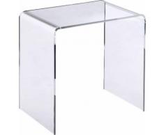 Places of Style Beistelltisch Glarus farblos Glas-Beistelltische Glastisch Tische Tisch