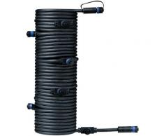 Paulmann Outdoor Plug&Shine 15m IP68 Lampen-Verbindungskabel, schwarz, schwarz