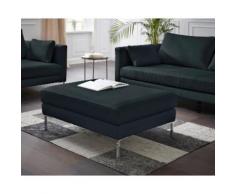 Alte Gerberei Hocker Marinus schwarz Polsterhocker Sessel und Sofas Couches