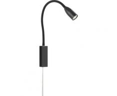 FISCHER & HONSEL Bettleuchte Sten, LED-Modul, Warmweiß schwarz Möbelleuchten SOFORT LIEFERBARE Lampen Leuchten
