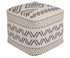 bougari Sitzkissen Kuba, In- und Outdoor geeignet, Pouf, waschbar blau Stuhlkissen Kissen Kopfkissen