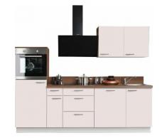 Express Küchen Küchenzeile Scafa EEK C beige Küchenzeilen mit Geräten -blöcke Küchenmöbel Arbeitsmöbel-Sets