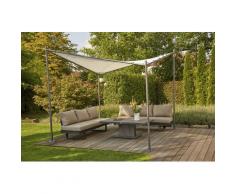 Siena Garden Pavillon Berlino Pavillon, 300x300 cm grau Pavillons Garten Balkon