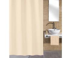 Kleine Wolke Duschvorhang Rica, Breite 180 cm, (1 tlg.), Höhe 200 mit Beschwerungsband beige Duschvorhänge Badaccessoires Gemütliches Bad