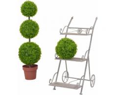Home affaire Hochbeet, grau, grau