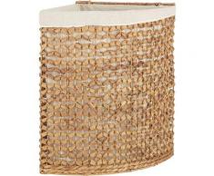 Home affaire Wäschebox beige Wäschetonnen Wäschekörbe Wäschetruhen Badmöbel Wäschesammler