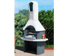 Buschbeck Grillkamin Salina, BxTxH: 110x65x206 cm grau Grillkamine Grill Haushaltsgeräte Grills
