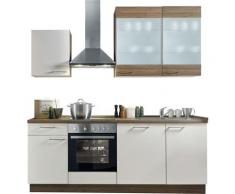 Express Küchen Küchenzeile Trea beige Küchenzeilen ohne Geräte -blöcke Küchenmöbel Arbeitsmöbel-Sets