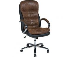 Duo Collection Chefsessel Mads XXL, mit gepolsterten Armlehnen schwarz Sessel Wohnzimmer