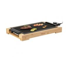 Tristar Tischgrill Bambus BP2785 mit Grillrost, 2000 Watt Leistung beige Grill SOFORT LIEFERBARE Haushaltsgeräte