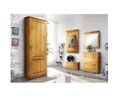 Home affaire Schuhschrank Trinidad, beige, natur/geölt