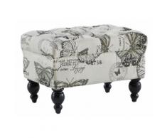 Home affaire Hocker Barock grau Polsterhocker Sessel und Sofas Couches