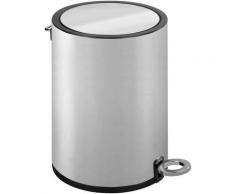 WENKO Kosmetikeimer Monza, 3 Liter schwarz Badaccessoires Wohnaccessoires