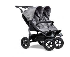 tfk Zwillingsbuggy Sportkinderwagen duo grau Kinder Zwillingsbuggys Buggys Kinderwagen Buggies
