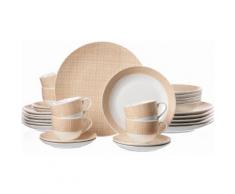 Flirt by R&B Kombiservice "DANA" (30-teilig), natur, Neutral, naturweiß