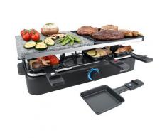 Steba Raclette RC 18, 8 Raclettepfännchen, 1400 Watt schwarz Küchenkleingeräte Haushaltsgeräte