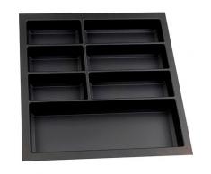 Eyckhaus kitchen & cooking Besteckeinsatz Soft Touch, für Breite 60 cm grau Küchen-Ordnungshelfer Küchenhelfer Küche