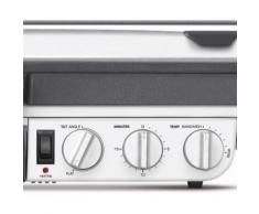 Sage Kontaktgrill the BBQ Grilll, SGR800, 2400 Watt silberfarben Elektrogrills Grill Haushaltsgeräte