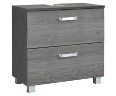 Waschbeckenunterschrank HELD MÖBEL "Ravenna" Schränke grau Bad-Waschbecken-Unterschränke Breite 60 cm, mit Soft-Close-Funktion