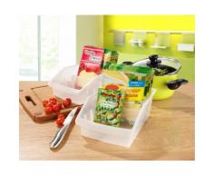Ruco Organizer, (Set, 5 St.), Kunststoff, für den Küchenschrank farblos Organizer Büroaccessoires Wohnaccessoires