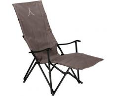GRAND CANYON Campingstuhl EL TOVAR LOUNGER grau Campingmöbel Camping Schlafen Outdoor