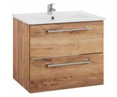 trendteam Waschtisch Intenso, beige, eichefarben Trüffel