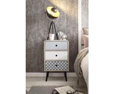 SIT Kommode Mailbox, Dekoroberflächen im Scandi Look, Shabby Chic, Vintage beige Schubladenkommoden Kommoden Sideboards
