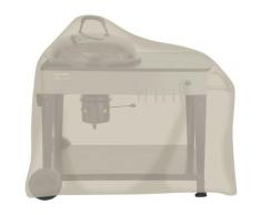 Tepro Grill-Schutzhülle, BxLxH: 120x75x110 cm, für Kugelgrillwagen beige Zubehör Grills Garten Balkon Planen