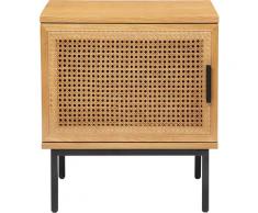 COUCH Nachtkommode Feines Geflecht beige Nachtkonsolen und Nachtkommoden Nachttische Tische Sideboards